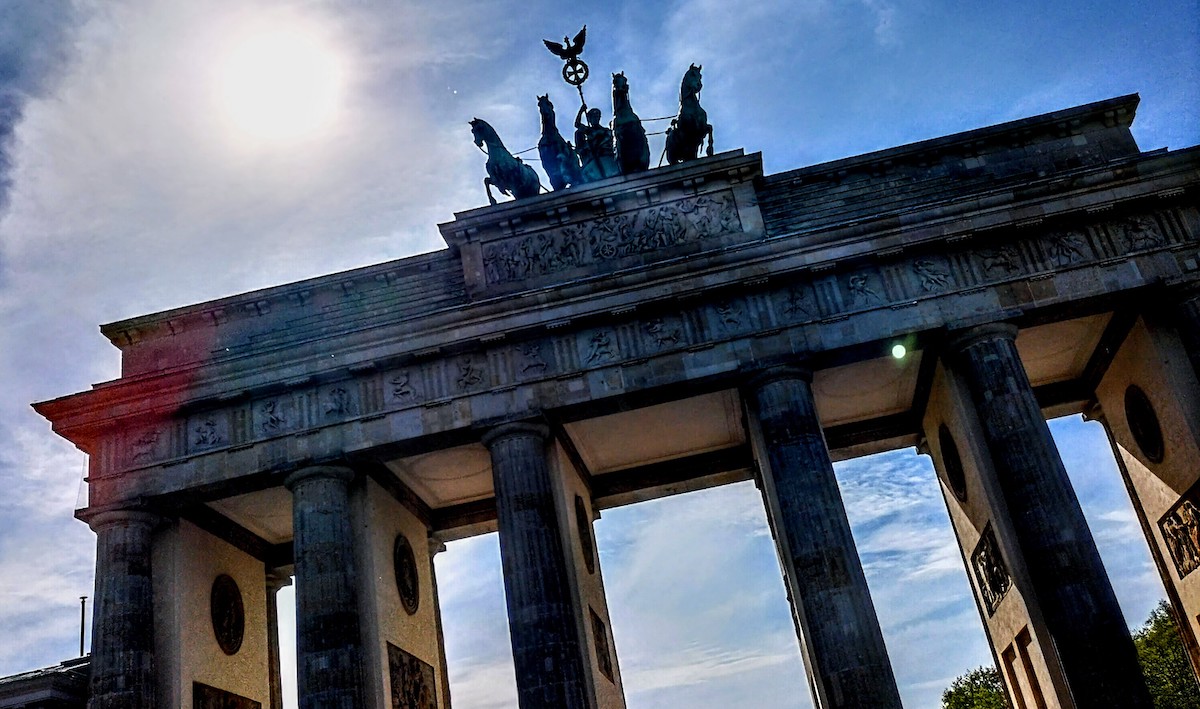 La Porta di Brandeburgo a Berlino